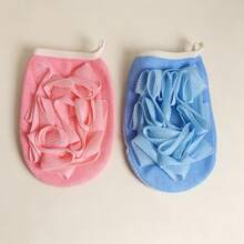 Exfoliating Bath Gloves, Soft Mesh Loofah Design With Hanging Loop For Quick Drying, Skin-Friendly Body Scrubber, Suitable For Bathroom Shower, Home Bathing Supplies - One Size - View 10