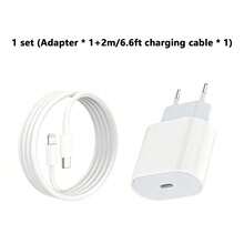 PD Fast Charger, USB-C Power Supply With 2m/6.6ft Type C Charging Cable, High-Speed Wall Plug Charger, Compatible With Mobile Phones/Tablets And Various Devices, Fast Charger Wall Charger, Power/Charging Station - EU C Type Plug(220-240V) - View 8