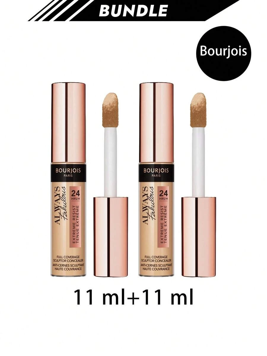 Bourjois [حزمة] خافي عيوب نحت الوجه Always Fabulous 100 عاجي 11 مل * 2 - 100 عاج - مشاهدة 1