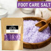 1/2/3pcs Lavender Bath Salts - 80g/2.83oz Each Bag - Essential Oil & Herbal Ingredients - Relaxing & Refreshing Bath Salts For Everyone - Various Style - View 2