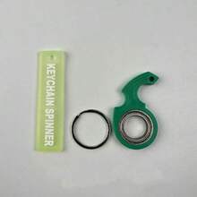 1pc- Keychain, Portable Rotating Metal Keychain, Glow-In-The-Dark Pendant Hanging Decoration, Bag Accessory, Selected Birthday Gift, Unique Holiday Gift Choice Fidget Toy/3d Printed Fidget/Fidgets/Keychains/Halloween - Multicolor - View 11