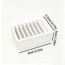 1pc Multi-Function Home Sewing Needle Box, Home Sewing Accessories Storage Box, Needle Box Organizer, Can Hold Up To 40mm Wide, Single Slot Design Needle Box, Neat Storage And Anti-Loss - Multicolor - View 5