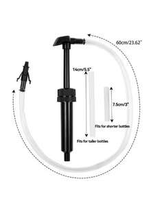 Hand Siphon Transfer Pump Manual Fluid Extractor Pump For Car Transmission Lubricant Gear Oil Differential Liquid Transfer Tool - A - View 5