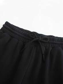 Impala Men Sweatshirt Co-Ords - Black - View 6