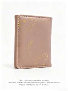 Cute Bear Pattern Women's Mini Wallet, Compact Zipper Coin Purse With Multi-Card Slots And Wrist Strap - Lightweight Portable Cash ID Coin Holder, Matching Card Holder, Large Capacity Short Wallet, Cute Fashionable Faux Leather Coin Purse, Suitable For Daily Use, Commuting, Gift For Family And Friends - Multicolor - View 10