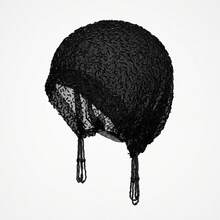 YPGVUO Elegant Glitter Fabric Drawstring Head Cover, Stylish Tassel Design Turban For Outing & Home Use, Unique Holiday Gift For Her - Multicolor - View 11