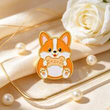 Cute Cartoon Animal Enamel Pins Set, Kawaii Rabbit Panda Squirrel Cat Bear Lapel Badge For Backpack Clothes Decor, Lovely Gift For Animal Lovers - Multicolor - View 5