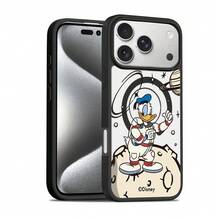 Miniso Disney Astronaut Donald Duck MagSafe Magnetic Charging Case Compatible With IPhone 18 Pro Max/18 Pro/17/17 Pro Max/17 Air/16 Pro Max/15 Pro/16 Plus/14/13/15 Pro Max/12 Pro Cartoon Transparent Shockproof Protective Case Compatible With Apple - Black - View 4