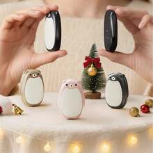 2000mAh Rechargeable Hand Warmer, 3-Level Magnetic Adjustment, Electric Hand Warmer, Outdoor Hand Warming, Ultra-Long Battery Life, Gift Set - A - View 7