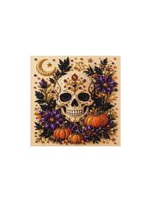 Halloween & Christmas Theme Diamond Painting DIY Kit, 5D Diamond Art, Handmade Rhinestone Painting, Create Beautiful Patterns With Your Own Hands, Home Leisure Craft, Perfect For DIY Lovers, Healing Handmade Gift Suitable For All Seasons. These Kits Make Creative, Thoughtful Gifts For Holiday Parties, Gift Exchanges, Or Festive Presents For Friends And Family. - Multicolor - View 12