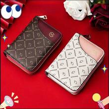 European And American Fashion Accordion Card Holder Women's ID Card Pouch Large Capacity Multi-Slot Coin Purse - Multicolor - View 3