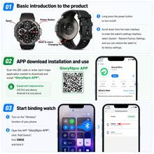 FFYTIEAZ Heavy Duty GPS Outdoor Sports Smart Watch T-RX 3 Ultra, Durable, 1.43" Ultra-Clear AMOLED Touch Screen, L1+L5 Dual-Band Positioning Support Wireless Calling And Compass Function, Altimeter Barometer, 5ATM Waterproof Watch, 170+ Sports Modes, Fitness Tracker, High-Quality Anti-Scratch Anti-Drop Watch, Compatible With IOS/Android, 500mAh Battery Capacity, Best Holiday Gift - View 11