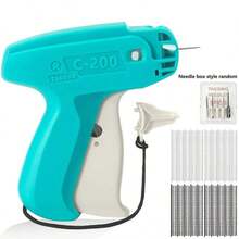 Portable Garment Tagging Gun Complete Set Clothing Tagging Gun Kit, Garment Price Label Tag Gun With Barbs & Replacement Needles, Portable Price Tag Attacher Tool For Retail Shop Clothing Store - D-Pink - View 7