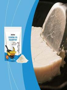 Waste Oil Solidifier, Easily Solidifies Various Kitchen Waste Oils For Easy Cleaning And Non-Irritating Treatment, Effortlessly Handles Kitchen Edible Waste Oil Disposal, Multiple Oil Cleaning Solidifier, Sprinkle One Packet Of Edible Oil Solidifier Into Hot Oil And Stir Until Completely Dissolved, Wait For Oil To Cool And Solidify, Then Throw The Solidified Material Into The Trash, Suitable For Home, Restaurant And Other Scenarios, Easily Solves Various Waste Oil Disposal Problems - Powdery - View 6