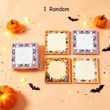 Halloween Themed Decorative Memo Pad, Suitable For Journaling, Crafting And Office Notes, Room Decor Home Decor Halloween Decorscrapbook Paper - one-size - View 10