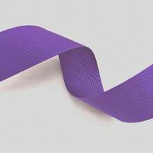 1 buah tali anyaman bergaris nilon imitasi berkualitas tinggi sepanjang 3 yard, cocok untuk sepatu, tas, tas tangan, tas kanvas, dan aksesori anyaman. - Lebar 3,8 cm * 3 yard - View 11