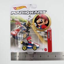 Hot Wheels 1:64 Scale Mario Classic Theme Alloy Die-Cast Car Model (GBG25 Series) Creative Pocket Toy Car/Desktop Ornament - Multicolor - View 5