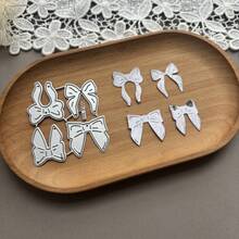 1pc Mini Bow Metal Cutting Die - Suitable For Scrapbooking Embossing, Durable Handmade Craft Tool, DIY Handmade Greeting Cards, Envelopes, Journals And Photo Album Decoration Materials - Bow - View 14