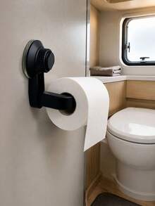 2/1pc Strong Suction Cup Toilet Paper Holder, Space-Saving Toilet Paper Storage Rack, Reusable Suction Cup Design, Suitable For Bathroom/Shower, Ultra Non-Slip Design, Rust-Proof Plastic Material, Fits All Toilet Paper Sizes - Multicolor - View 8