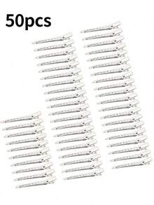 10pcs/20pcs/30pcs/50pcs Root Volumizing Makeup Styling Hair Clips,Side Bangs Seamless High Crown Positioning Alligator Hair - Gold - View 9