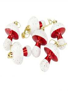 3pcs [2D Flat] 2.76inch 6pcs Tree Toppers Party Decorations Christmas Gifts Home Decor - Multicolor - View 6