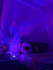 1 buah Lampu Proyeksi Aurora Borealis Imersif | Bersantai dan Nikmati Cahaya Utara di Rumah, Dapat Ditenagai oleh Power Bank, Komputer, atau Stop Kontak, Ukuran Ringkas, Cocok untuk Kamar Tidur, Ruang Tamu, Berkemah, Pesta - MultiWarna - View 3