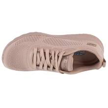 Skechers Bobs Squad Chaos - Face Off 117209-NUDE Womens, Beige Sneakers - Champagne - View 3