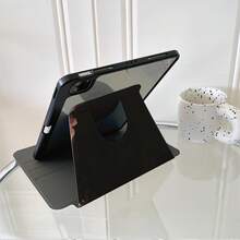 1件 360°旋轉多角度視角支架平板保護殼，相容 iPad Air 6/5/4 & 10 (10.9 吋) - 相容 iPad Pro 2024、Air M3/A16 2025，相容 Galaxy Tab S9 FE/S8 Plus/S7/S10 - 適用於工作、旅行與居家放鬆，相容 ，相容 - 彩色 - 查看 6