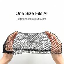 Thickened Hair Net, Black Invisible Elastic Edge Wig Cap, Reusable Women's Bun Hair Net, Suitable For Catering Service, Ballet, 20 Inches - View 2