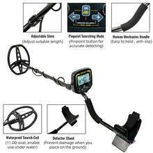 TX-850 Metal Detector Underground Professional Depth Scanner Search Finder Gold Detector Treasure Hunter Pinpointer 11 Inch - Black - View 5