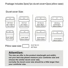 3-Piece Set (1 Duvet Cover + 2 Pillowcases) Without Filling, Autumn/Winter Plush Bedding Set, Bubble Fleece + Milk Fleece, Bedroom Bedding Set - Camel - View 8
