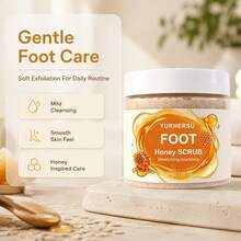 YURHERSU Honey Foot Scrub Exfoliating Foot Scrub Moisturizing Nourishing Foot Care Scrub 200g - Honey Foot Scrub - View 8