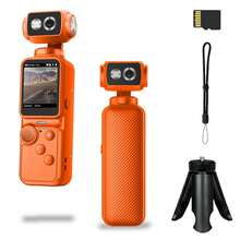 Kamera Vlogging Saku, Video 2K, Foto 12M, Timer 2,5 detik, Lensa Zoom yang Dapat Diputar, Perekaman Berulang 1/2/3/5/10 Menit, 5 Filter Merah Biru Hijau Hitam Putih Kuning, Pemotretan Beruntun, Pengikut Sorot, Fokus Cepat, Mikrofon, Baterai 2000mAh - View 18