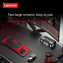 Dudukan Monitor Desktop Pneumatik Lenovo A520, Braket Artikulasi Gerak Penuh yang Dapat Diputar ke Berbagai Arah, Penyangga Layar Kokoh yang Kompatibel dengan VESA untuk Layar Besar di Rumah dan Kantor - View 5