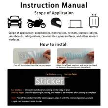 Pegatina de advertencia divertida en inglés para la ventana trasera del coche - Pegatina decorativa personalizada para la ventana trasera, calcomanía de modificación de coche resistente al agua sin residuos - A - Ver 6