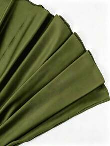 Vintage Medieval Elf Cosplay Costume, Halloween Stage Performance Outfit - Army Green - View 4