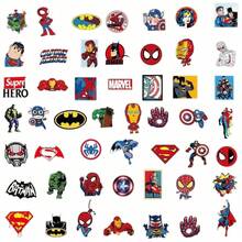 Hasbro 50pcs Marvel Luggage Graffiti Stickers Brand Guitar Fretboard Stickers Car Computer Stickers Decoration - Multicolor - View 5