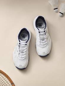 Kappa Light Cloud Breathable Mesh Sports Casual Shoes American Campus Shock-Absorbing Non-Slip Training Shoes Unisex - Classic White/Shadow Blue - View 3
