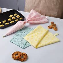 4/8pcs/Set Cake Icing Decorating Diy Set Tools Including: 1pc Reusable 12inch Silicone Piping Bags, 2pcs Decoration Nozzle Converter, 1pc Zip Ties, Pastry Cake Baking Tool Kitchen Tool - View 7