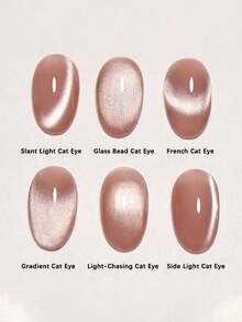 1pc Extra-Large High-Strength Magnet, Designed With A Combination Of Silicone Cylinder Magnets And Magnetic Beads To Enhance Magnetic Force, Instantly Creating A Cat-Eye Effect, Specially Designed For High-Gloss Cat-Eye Gel - Multicolor - View 6