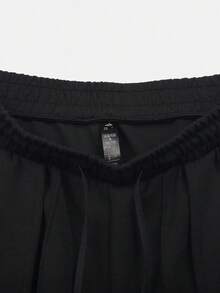 Adidas Women's PLEAT PT Knit Long Pants LH4890 - Black - View 4