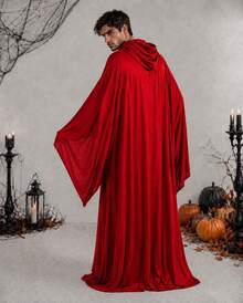 Men Cosplay Clothing - Red - View 2