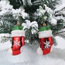 Christmas Tree Hanging Ornament - Santa Claus Shaped Plastic Fun Decorative Pendant, Suitable For Holiday Christmas Tree Decoration - Multiple Styles - View 1