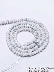 Natural Amethyst Amazonite Stone Beads 4x2mm Faceted Flat Round Rondelle Shape Diy Beads For Jewelry Making Bracelet Necklace Keychain Making Supplies - Multicolor - View 24
