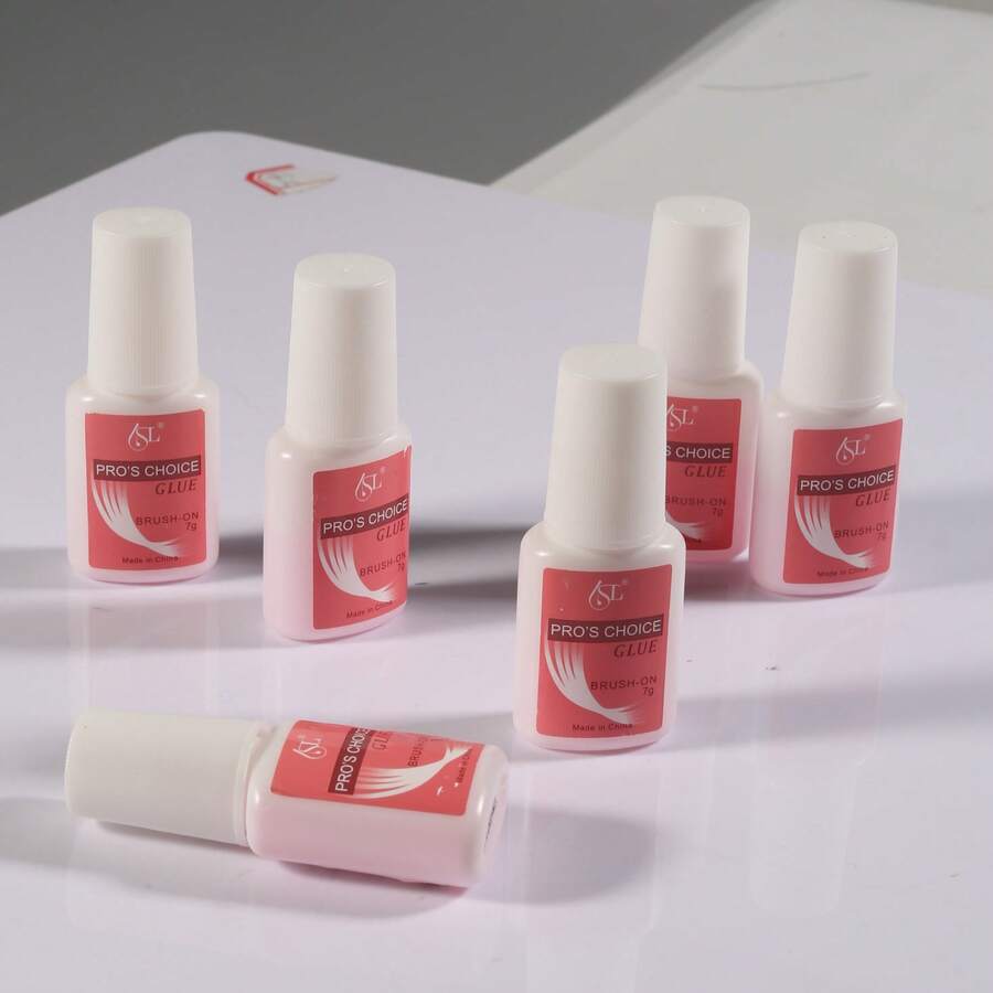 2pcs Super Strong Nail Glue, Suitable For Press-On Nails, Acrylic Nails And Nail Tips; Brush-On Design, Long-Lasting And Durable, Suitable For Acrylic Nails, Fake Nail Tips And Nail Stickers. - 2pcs - View 1