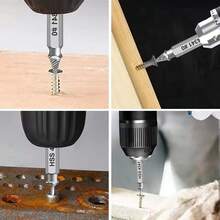 6 PCS Damaged Screw Extractor Drill Bit Set Stripped Broken Screw Bolt Remover Extractor Easily Take Out Demolition Tools - A - View 3