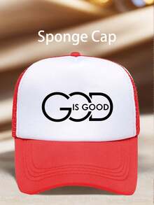 1pc Men Hat 'GOD IS GOOD' Printing Caps For Men Adjustable Hat Perfect For Parties, Hiking, Outdoor Trips Everyday Wear And Sun Protection - Multicolor - View 10