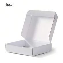Durable White Corrugated Cardboard Mailer Boxes, Suitable For Small Business, E-Commerce Logistics, Shipping And Packaging Needs, Storage Box, (Suitable For Transport And Packaging) Halloween Christmas Gift Box - Multiple Styles - View 10