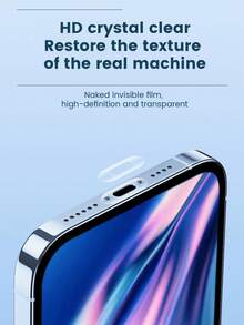 24片手機充電孔保護膜，適用於Apple 18/17/16/15 Pro，防塵隱形充電孔保護膜 18 Pro Max，防刮、防水、防油 - 無色 - 查看 7