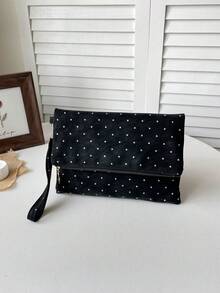 Handbag Popular Polka Dot Women's Foldable Envelope Clutch - Multicolor - View 7